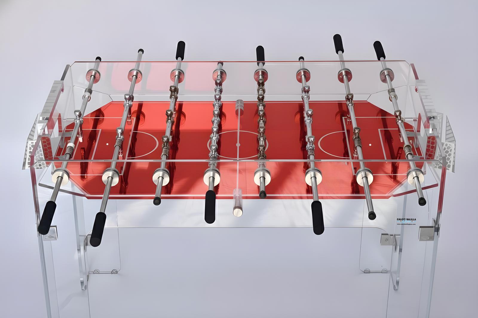 Biliardino Calciobalilla in vetro - immagine 2